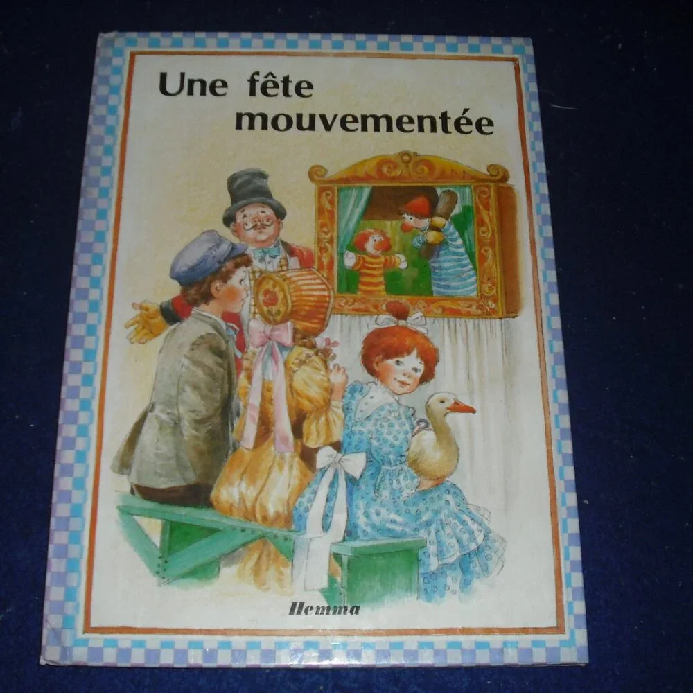 Une Fete Mouvemente, Les coups de Soleil, Le Petit Lapin bleu x 3 French